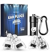 Reure High Fidelity Concert Ear Plugs, Noise Cancelling Silicone Ear Plugs 2 Pairs Great for Conc...