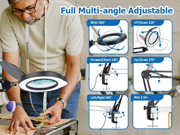 Full Multi-angleAdjustable