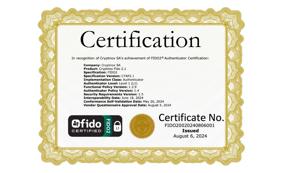 fido2 certification