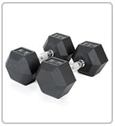 BodySport Hex Reubber Dumbbells