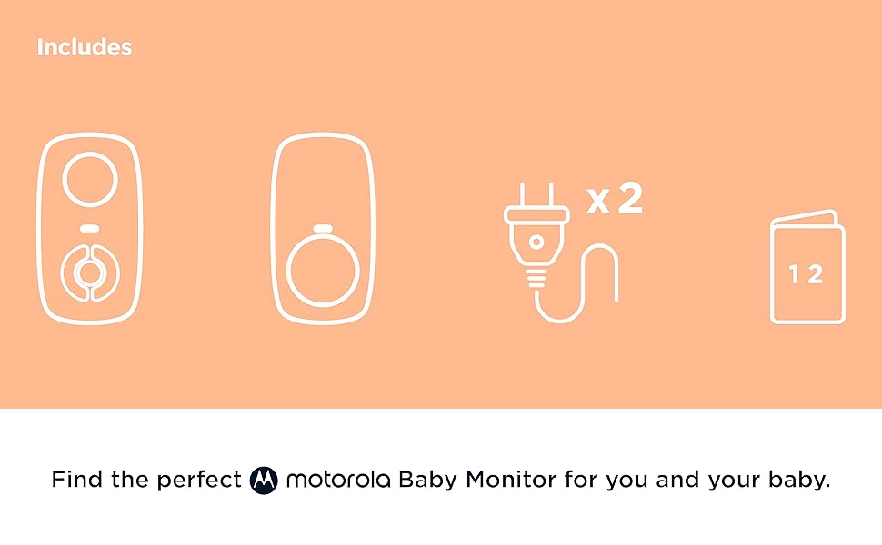 AM21 No Screen Audio Baby Monitor