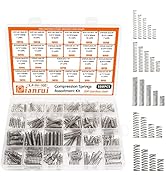 Dianrui 300PCS Compression Springs Assortment Kit 23 Different Sizes Mini Stainless Steel Mechani...