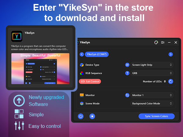 led lights for monitor