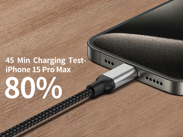 charging with iPhone 15 Pro Max