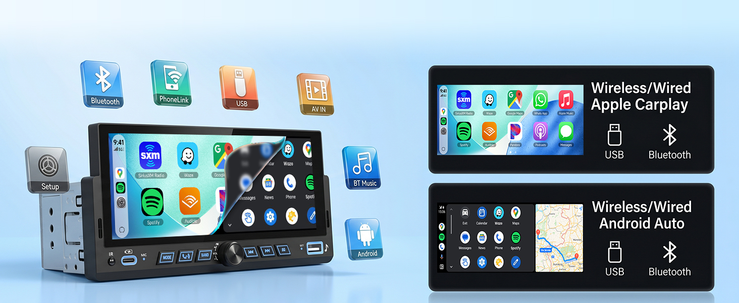 Wireless Carplay Android Auto