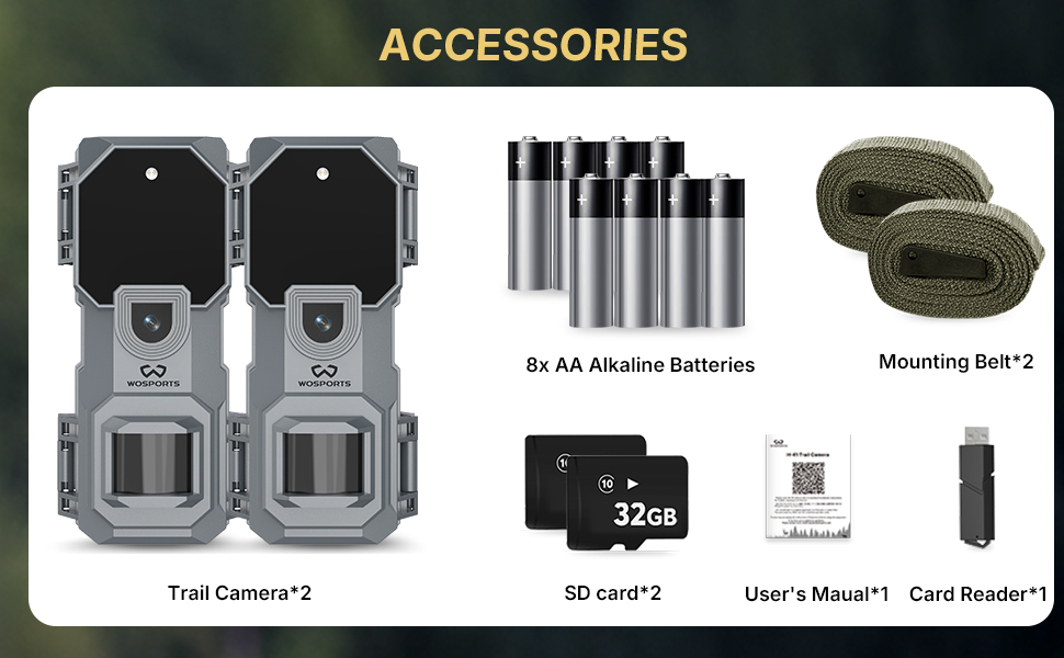 trail camera wosport trail camera trail camera night vision motion activate waterproof