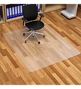 FuturHydro Chair Mat for Hardwood Floor, 45" x 53" Large Clear Easy Glide Large Computer Chair Ma...