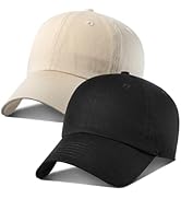 GADIEMKENSD Extra Curved Brim Baseball Cap, Unstructured Design, Premium Cotton, Unisex