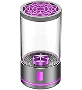 Electric Makeup Brush Cleaner Machine, Professional 7000 RPM Automatic Spinner with 1200mAh Recha...