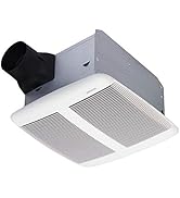Broan-NuTone SPK110 Bluetooth Speaker Ventilation Fan, ENERGY STAR Certified, 110 CFM, 1.0 Sones,...