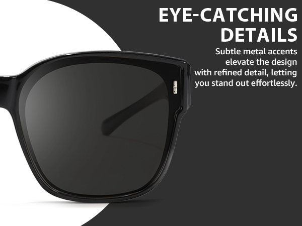 Myiaur Polarized Fit Over Glasses Sunglasses for Women UV400 Protection Reduce Glare