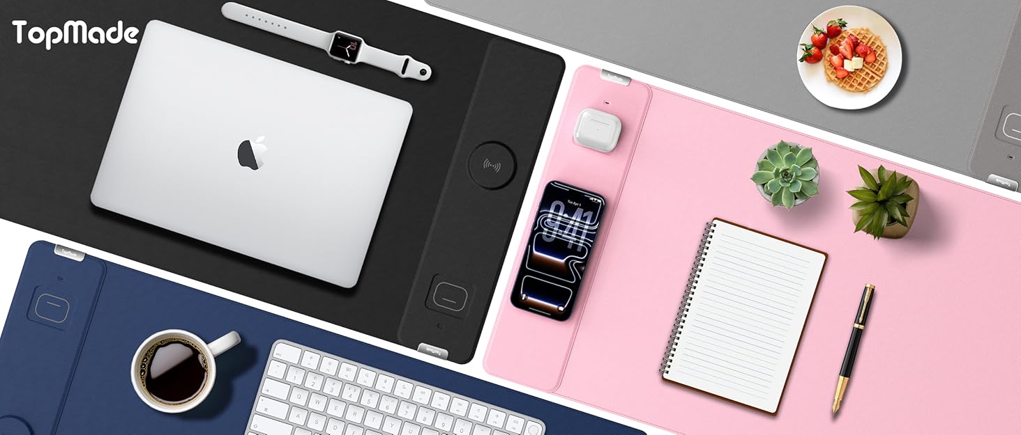 Leather Mouse Pad Desk Mat