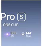 OLIGHT Oclip Pro S EDC Flashlight Clip-on Light, 600 Lumens Type-C Rechargeable with White LED, U...