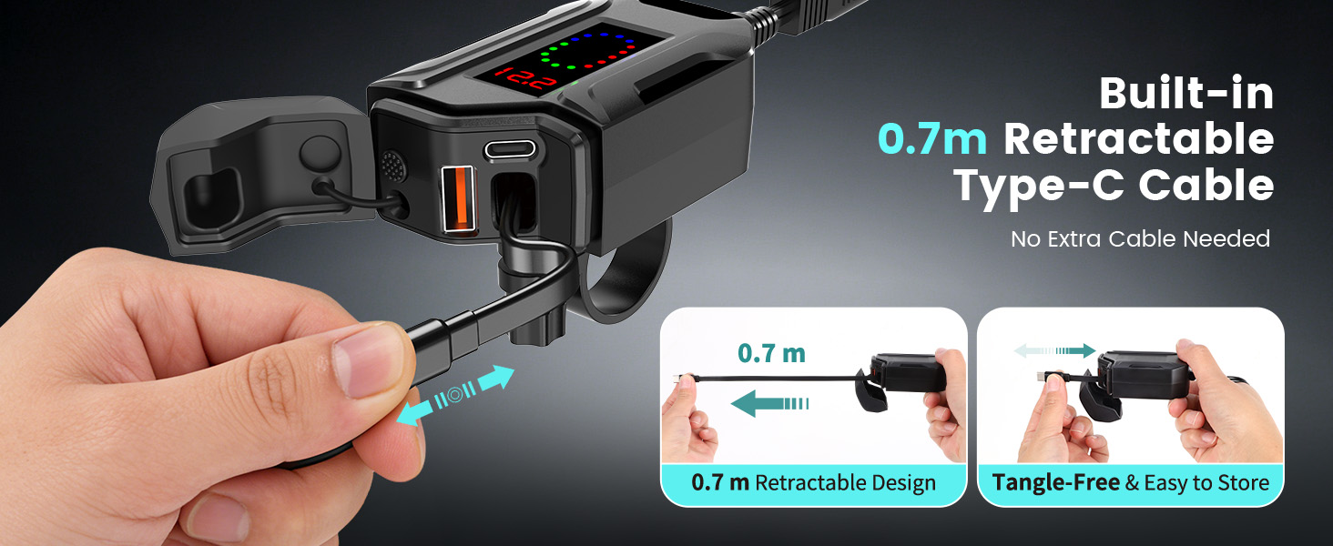 Motorcycle USB Charger