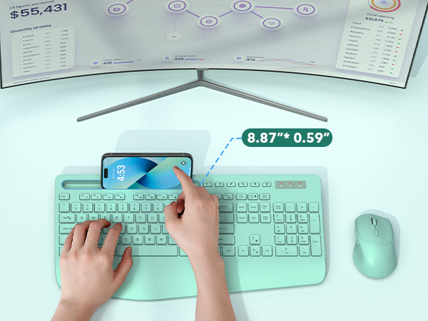 wireless keyboard and mouse ergo