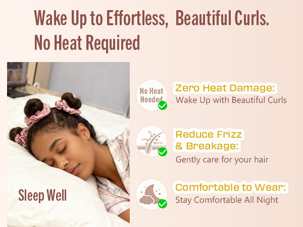hair rollers heatless curlers curls curler curling overnight rods curl roller women curly
