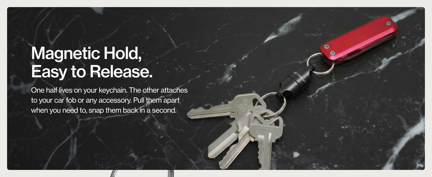 magnetic keychain key holder