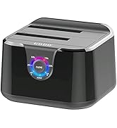GODO USB 3.0 to SATA III Mini Dual Bay External Hard Drive Docking Station for 2.5 / 3.5 inch HDD...