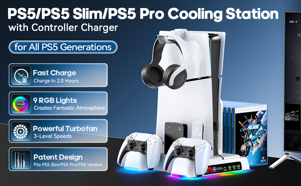 PS5 cooling stand