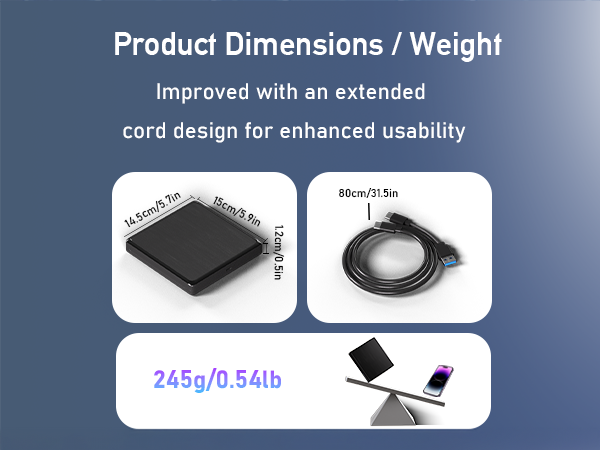 external cd dvd drive for pc