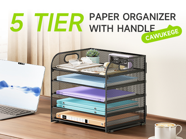 5 Tier Paper Organizer