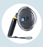 Underwater Dome Port for GoPro Hero 13 12 11 10 9 Black