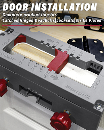 Milescraft, Doweling, Drilling, Hinge Jig, Knee Blades, DrillMate