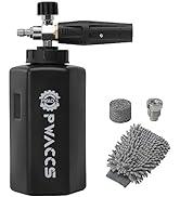 PWACCS Foam Cannon for Pressure Washer, Adjustable Car Wash Foam Cannon, Big Mouth Snow Foam Lanc...