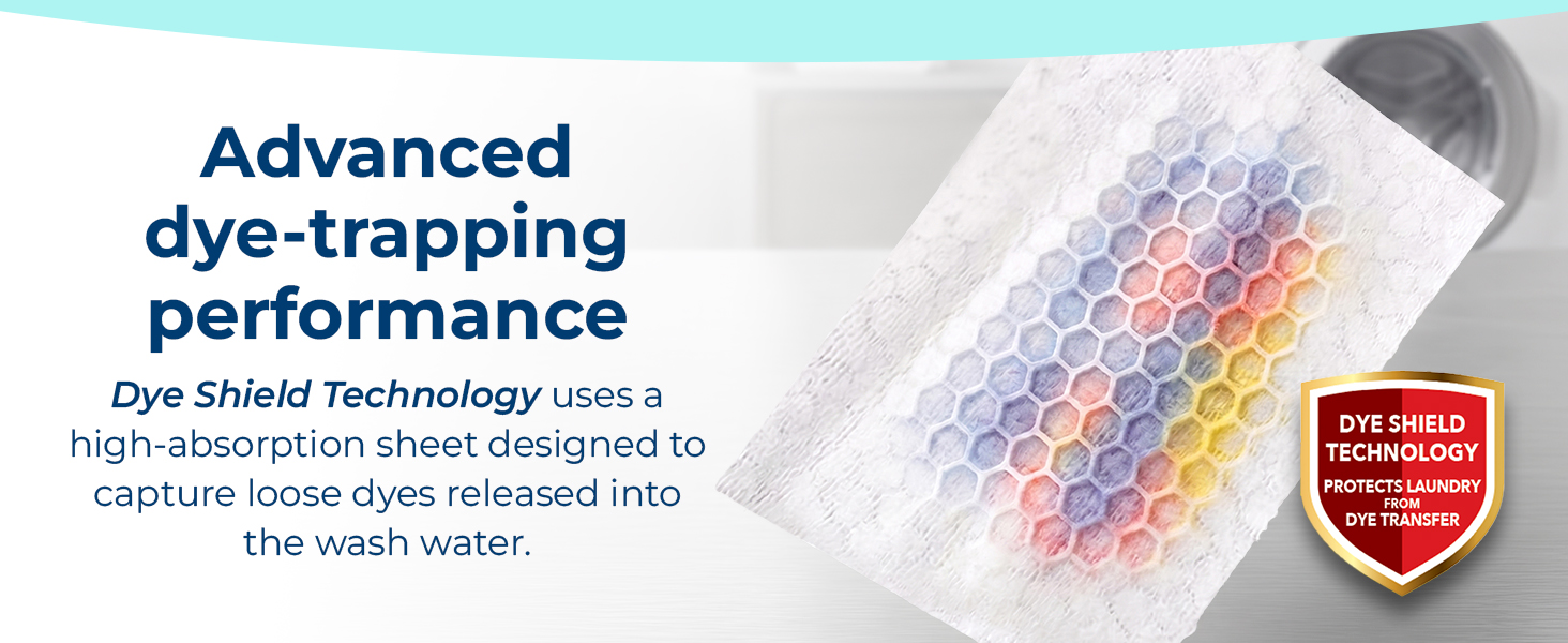 Carbona Color Grabber sheets use dye-trapping technology to capture released dyes during washing