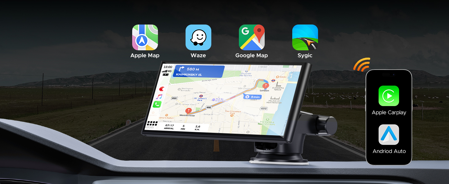 pantalla carplay para carro
