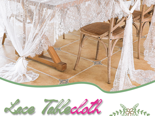 White Lace tablecloth