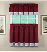 Today's Curtain, Salem Macramé Trim Tier 24