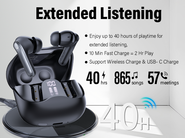 wireless earbuds