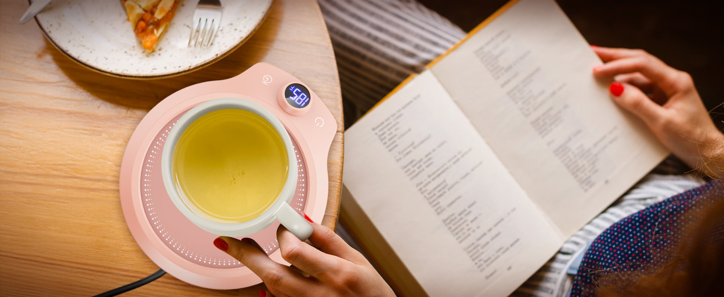 Coffee Mug Warmer Pink