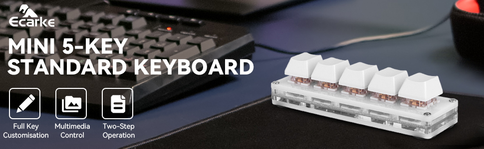 5 Keys Mini Keyboard