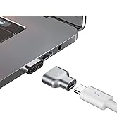 Magnetic USB C Adapter, OUGIC 24Pins MagSafe to USB C Converter Support 100W Fast Charging, 40Gbp...