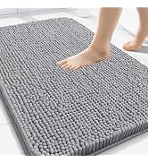 Arotive Bathroom Rugs 30x20, Extra Soft Absorbent Shaggy Chenille Bath Rugs, Machine Washable Rub...