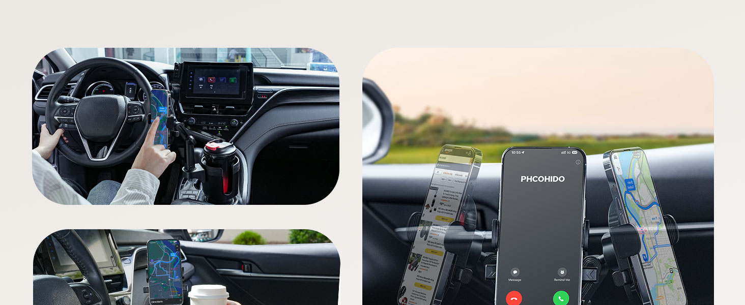 cup holder phone holder