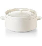 BUYDEEM A513 Ceramic Steam Pot for G32 Food Steamer, 1.5L, White