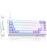 MAGIC-REFINER X68 HE Rapid Trigger Mechanical Gaming Keyboard 60% Wired with Adjustable Actuation...