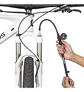 ROCKBROS Bike Shock Pump High Pressure 300 PSI for Rear Shock &amp; Suspension Fork Bicycle Tire Pump...