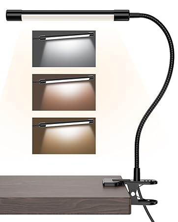 Table Lamp with Clip