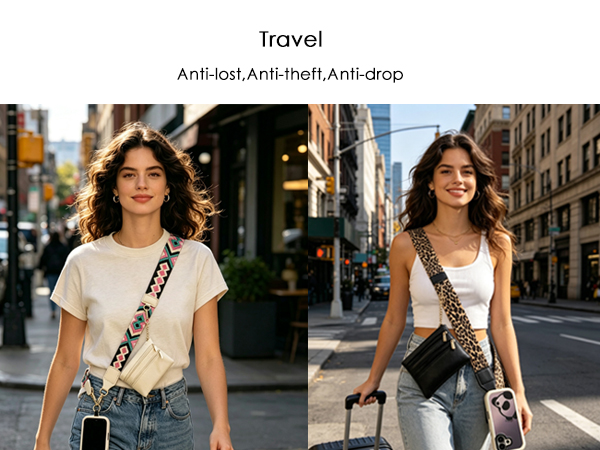 Clip and Go Strap for Phone with Wallet