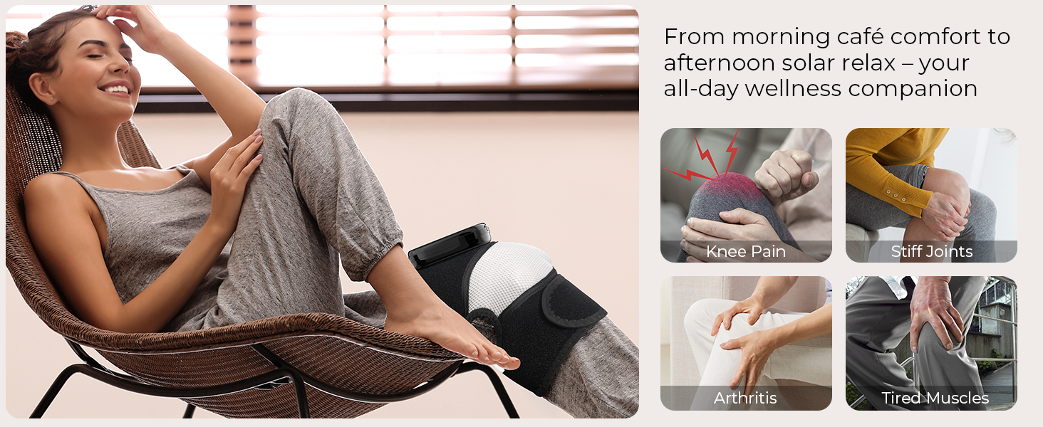 Cordless Heated Knee Massager