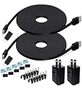 20FT Power Extension Cable Charger for Blink Outdoor 4(4th Gen)/(3rd Gen)/XT2,Wyze Cam v3/v3 Pro/...