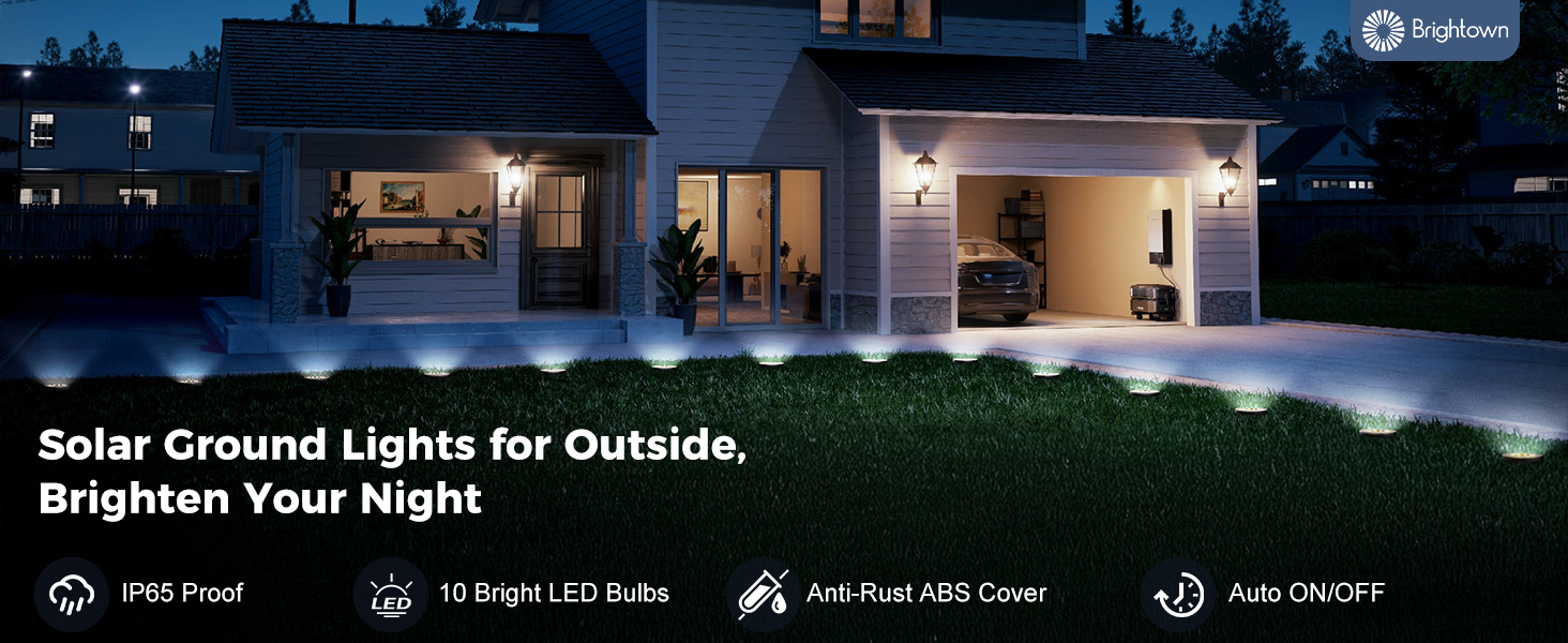 solar ground lights outdoor