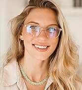 Madison Avenue Blue Light Blocking Glasses Anti Eyestrain UV Glare Blue Light Glasses for Women