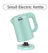 0.8L Small Electric Kettles for Boiling Water, Stainless Steel Mini Travel Kettle, 1000W Fast Boi...