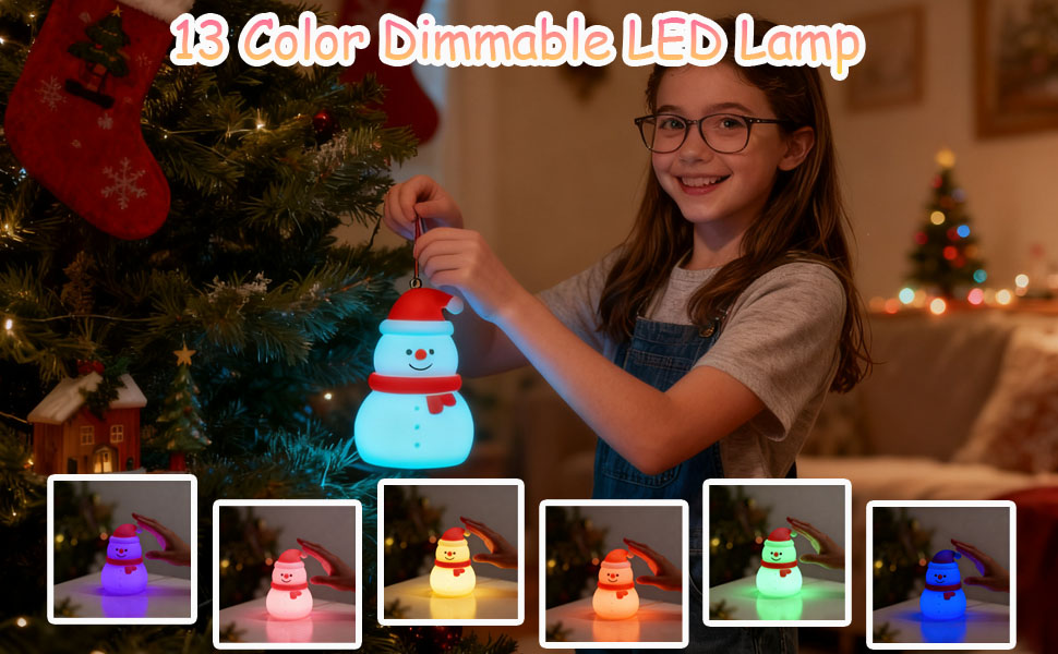 13 Color Dimmable LED Lamp