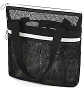 GYEUKHAM Mesh Shower Caddy Portable Shower Bag for Travel, Gym, Camping – Quick-Dry Hanging Toile...